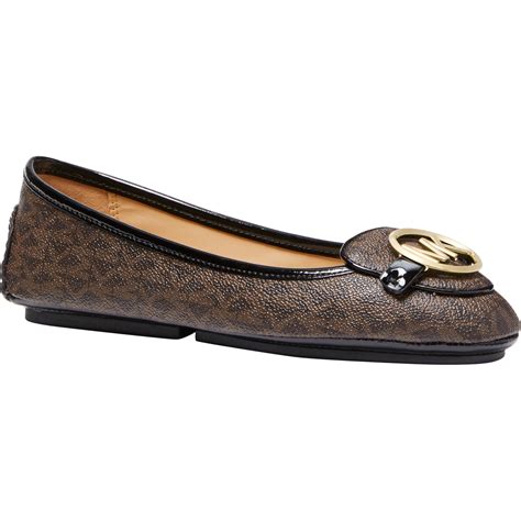 michael kors charm moccasin flats|MICHAEL Michael Kors Women’s Lillie Ballet Flats .